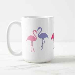 Grandes Statues de Flamant rose 15 oz. Mug