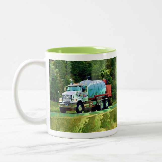 GRANDES TASSES DE CAFÉ DE RELAIS ROUTIER (Gauche)