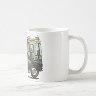 Grandes tasses de campeur de rv - customisées