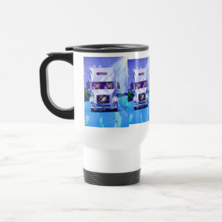 GRANDES TASSES DE VOYAGE DE RELAIS ROUTIER