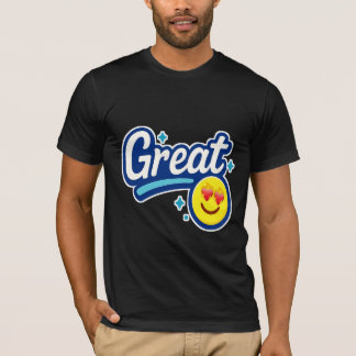 Grandes Vibes seulement - Love Eyes Emoji T-Shirt