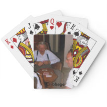 Grandfather Cribage Playing Cards