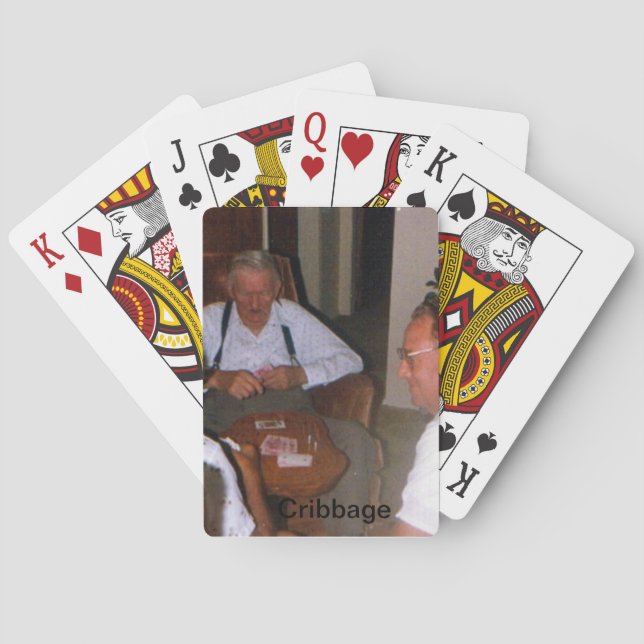 Grandfather Cribage Playing Cards Spielkarten (Rückseite)