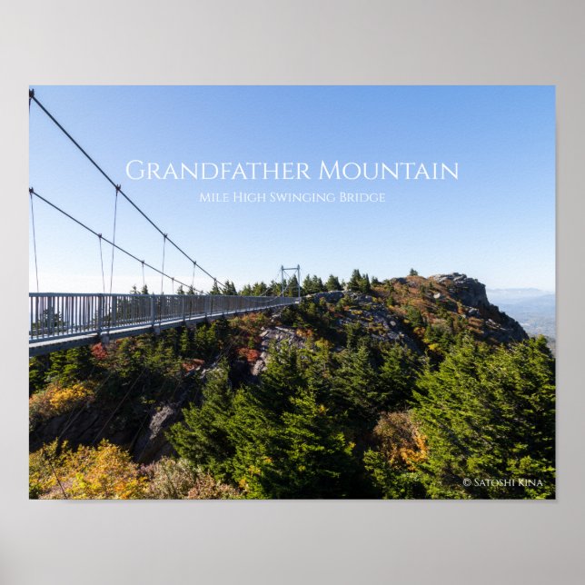 Grandfather Mountain Poster (Vorne)