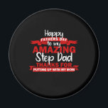 Grandfather Quotes | Amazing Step Daddy Magnet<br><div class="desc">Grandfather Quotes | Amazing Step Daddy</div>
