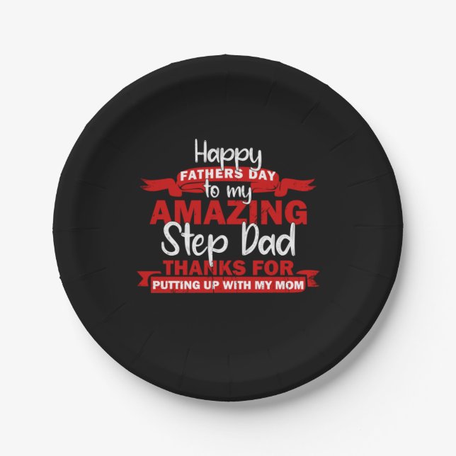 Grandfather Quotes | Amazing Step Daddy Pappteller (Vorderseite)