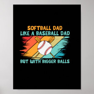 Grandfather Quotes   Baseball Dad Definition Poster