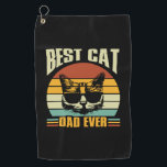 Grandfather Quotes | Best Cat Dad Ever Golfhandtuch<br><div class="desc">Grandfather Quotes | Best Cat Dad Ever</div>