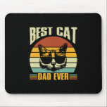 Grandfather Quotes | Best Cat Dad Ever Mousepad<br><div class="desc">Grandfather Quotes | Best Cat Dad Ever</div>