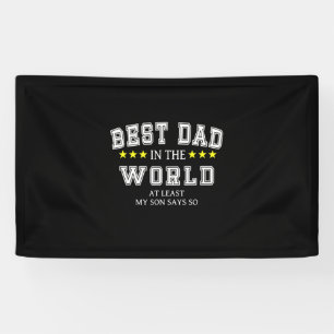 Grandfather Quotes Best Dad In The World Banner