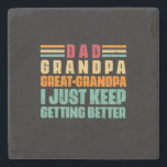 Grandfather Quotes | Dad Great Grandpa Steinuntersetzer<br><div class="desc">Grandfather Quotes | Dad Great Grandpa</div>