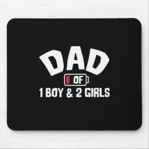 Grandfather Quotes Dad Of One Boy Mousepad