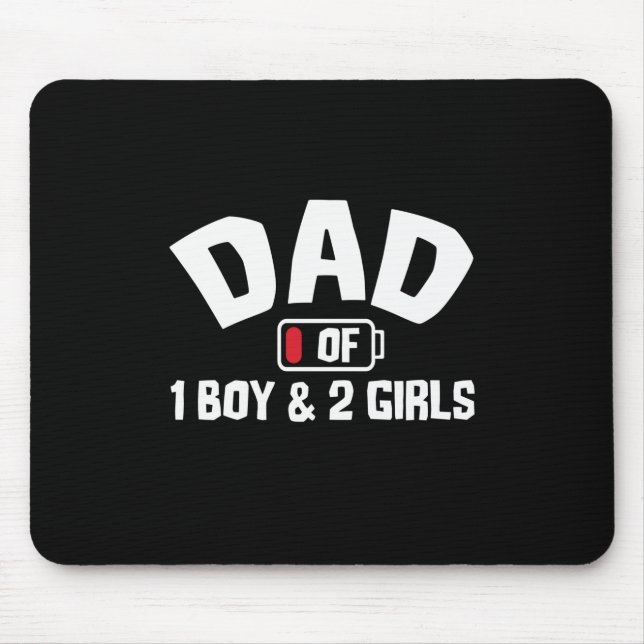 Grandfather Quotes | Dad Of One Boy Mousepad (Vorne)