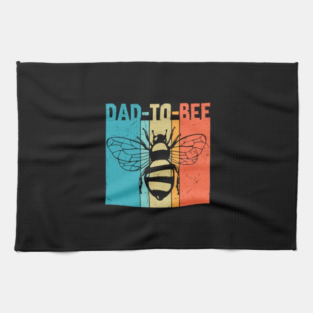 Grandfather Quotes | Dad To Bee Geschirrtuch (Horizontal)