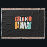 Grandfather Quotes | Grandpaw Dog Decke<br><div class="desc">Grandfather Quotes | Grandpaw Dog</div>