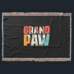 Grandfather Quotes | Grandpaw Dog Decke<br><div class="desc">Grandfather Quotes | Grandpaw Dog</div>