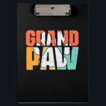 Grandfather Quotes | Grandpaw Dog Klemmbrett<br><div class="desc">Grandfather Quotes | Grandpaw Dog</div>