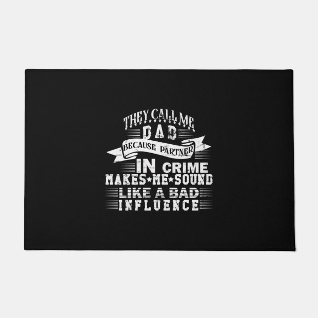 Grandfather Quotes | They Call Me Dad Fußmatte (Vorderseite)