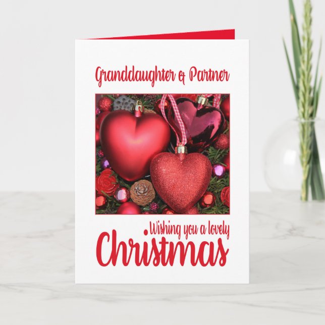 Grandgirl et partenaire Carte de Noël (Devant)