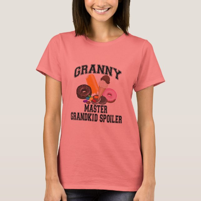 Grandkid Spoiler Granny T-Shirt (Vorderseite)