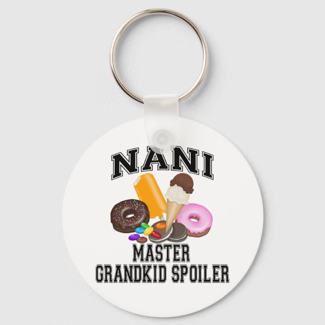Grandkid Spoiler Nani Schlüsselanhänger (Vorderseite)