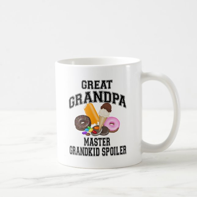 Grandkid-Verderber-großer Großvater Kaffeetasse (Rechts)