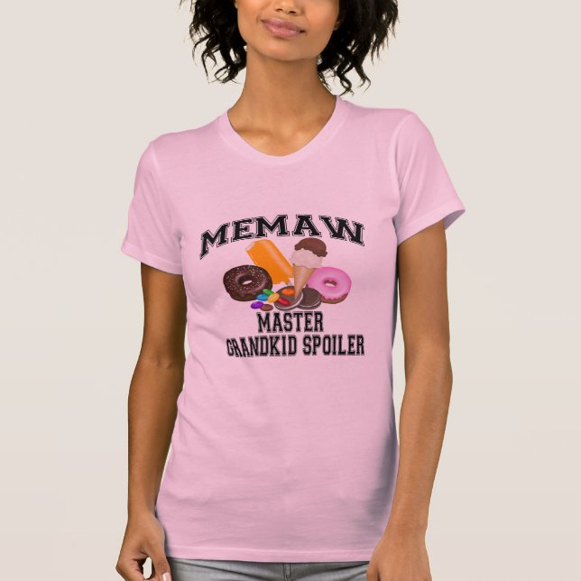 Grandkid-Verderber Memaw T-Shirt (Vorderseite)