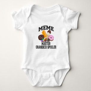Grandkid-Verderber Meme Baby Strampler