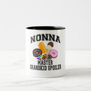 Grandkid-Verderber Nonna Zweifarbige Tasse