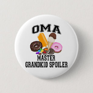 Grandkid-Verderber Oma Button