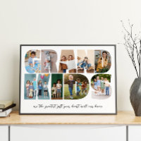 Grandkids 9 Foto Collage, Geschenk für Großeltern