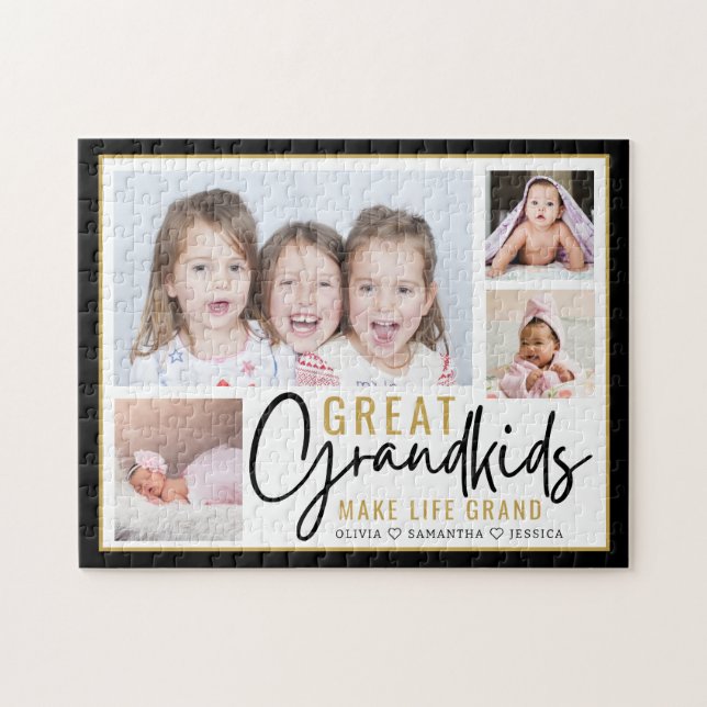 Grandkids Great Grandeleltern Leben Zitat 4 Foto (Horizontal)