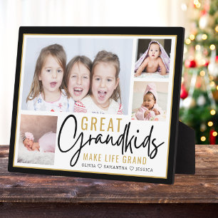 Grandkids Great Grandeleltern Leben Zitat 4 Foto Fotoplatte