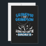 Grandma And Grandson A Bond That Can't Be Broken Einladung<br><div class="desc">Grandma And Grandson A Bond That Can't Be Broken</div>