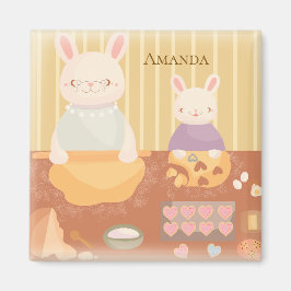 Grandma Baking Cookies Magnet