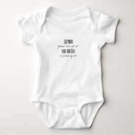 GRANDMA BITTE KOMME MIR KORDANZUG BABY STRAMPLER