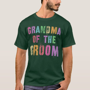 GRANDMA DES GROOM Brautparty Großmutter Fami T-Shirt