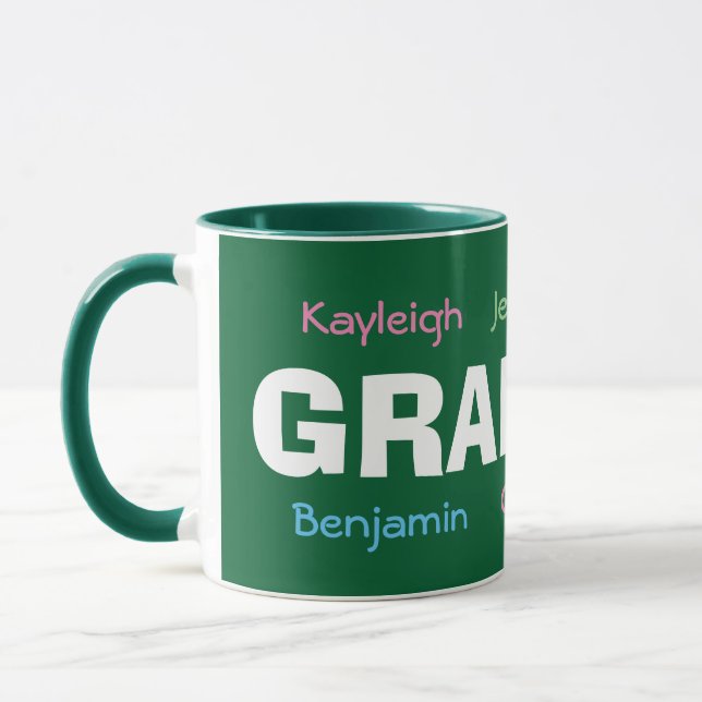 GRANDMA Design Café Mug (Gauche)
