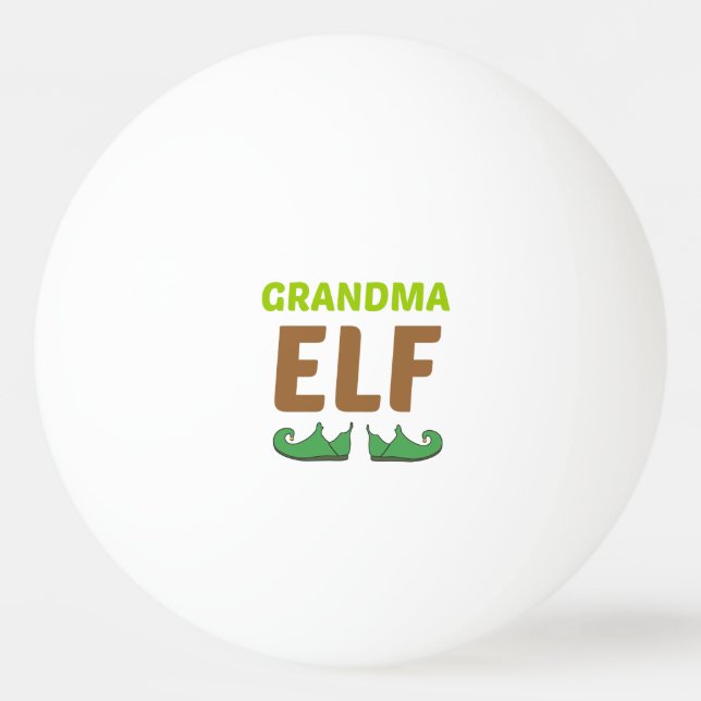 GRANDMA ELF TISCHTENNISBALL (Vorderseite)