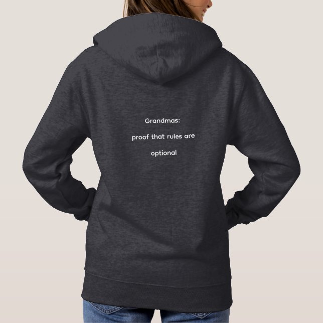Grandma est.2026 hoodie (Rückseite)