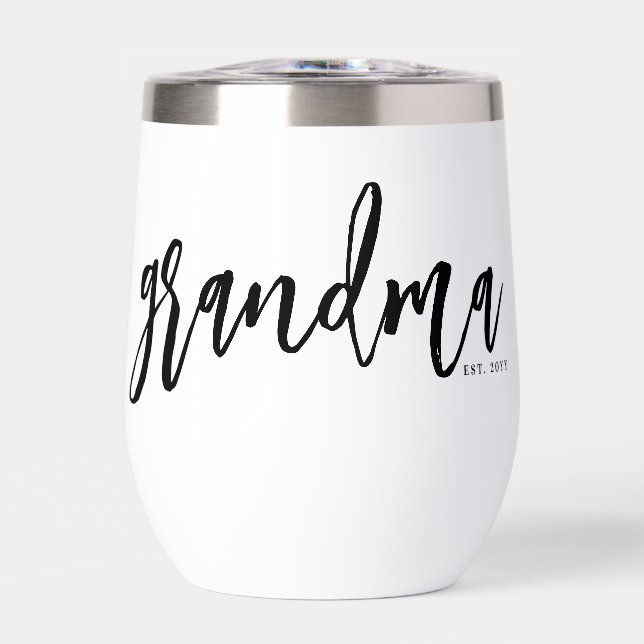 Grandma Est Personnalisée | Grand-mère pour deveni (Avant)