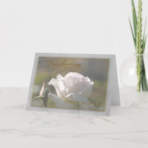 Grandma & Grand-père Mariage Carte Anniversaire