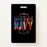 Grandma & Grandpa Us Navy - My Grandson Serves Ausweis<br><div class="desc">Grandma & Grandpa Us Navy - My Grandson Serves</div>