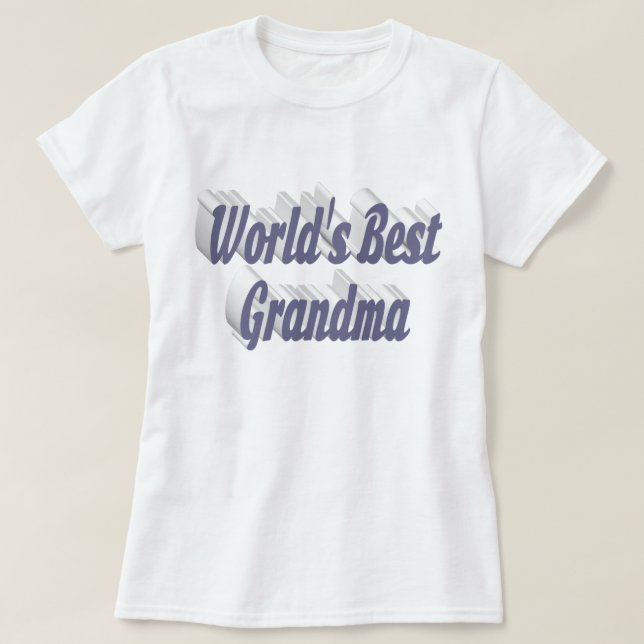 Grandma-Grautext-T - Shirt (Design vorne)