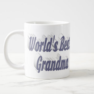 Grandma-Halbtypografie Jumbo-Tasse