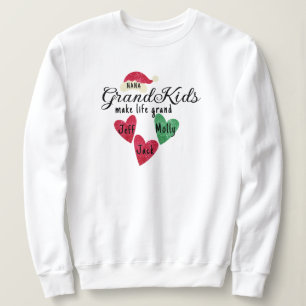 Grandma & Me Sweatshirt - Famille personnalisée
