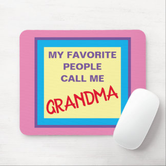 GRANDMA MOUSEPAD