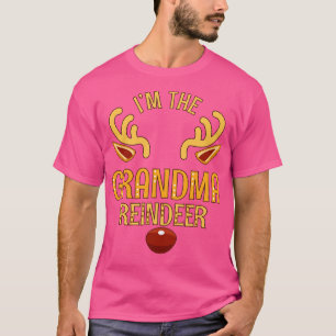 GRANDMA Rentier Matching Family Weihnachten T-Shirt