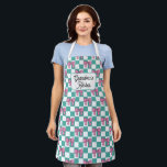 Grandma’s Kitchen Apron |Personalised Grandma Cool Schürze<br><div class="desc">Celebrate the heart of the home with this charming “Grandma’s Kitchen” personalised apron. Perfect for grandmothers who love cooking, baking, and sharing family recipes, this apron makes a thoughtful and practical gift that will be treasured for years. Designed with a stylish pattern and warm message, the apron can be personalised...</div>