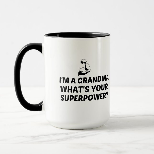 GRANDMA-SUPERMACHT TASSE (Links)